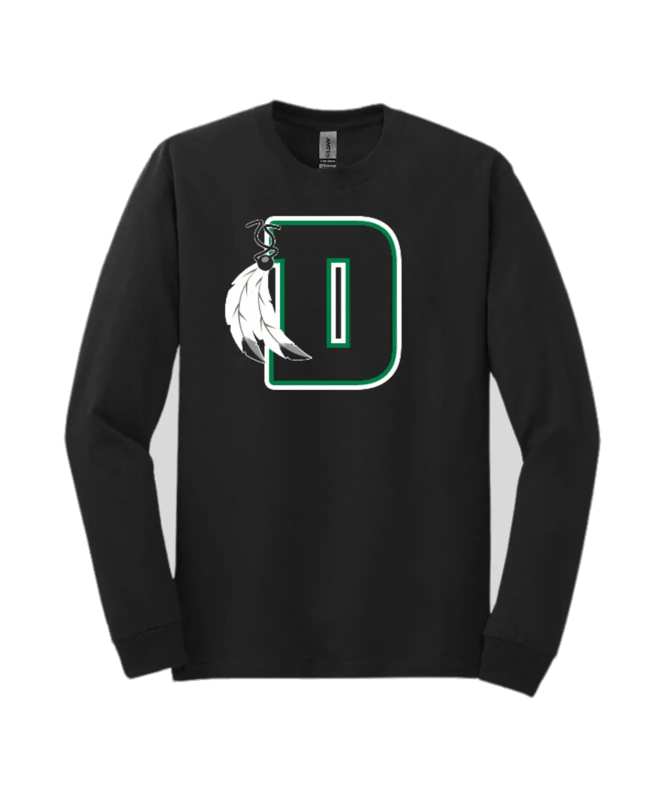 Ready-made black long sleeve shirt